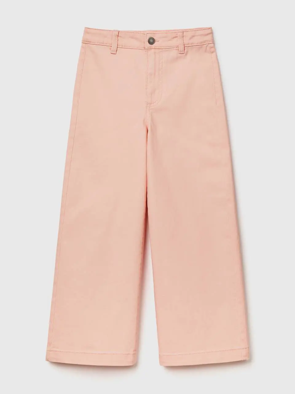 Benetton palazzo trousers in stretch cotton. 1