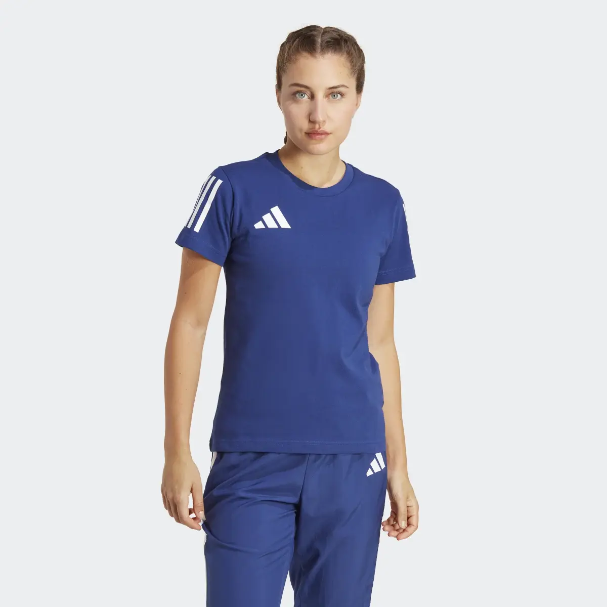 Adidas T-shirt de Algodão da França. 2