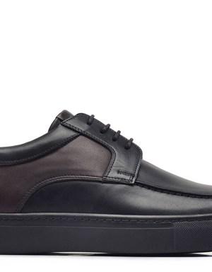Siyah Bağcıklı Sneaker -10221