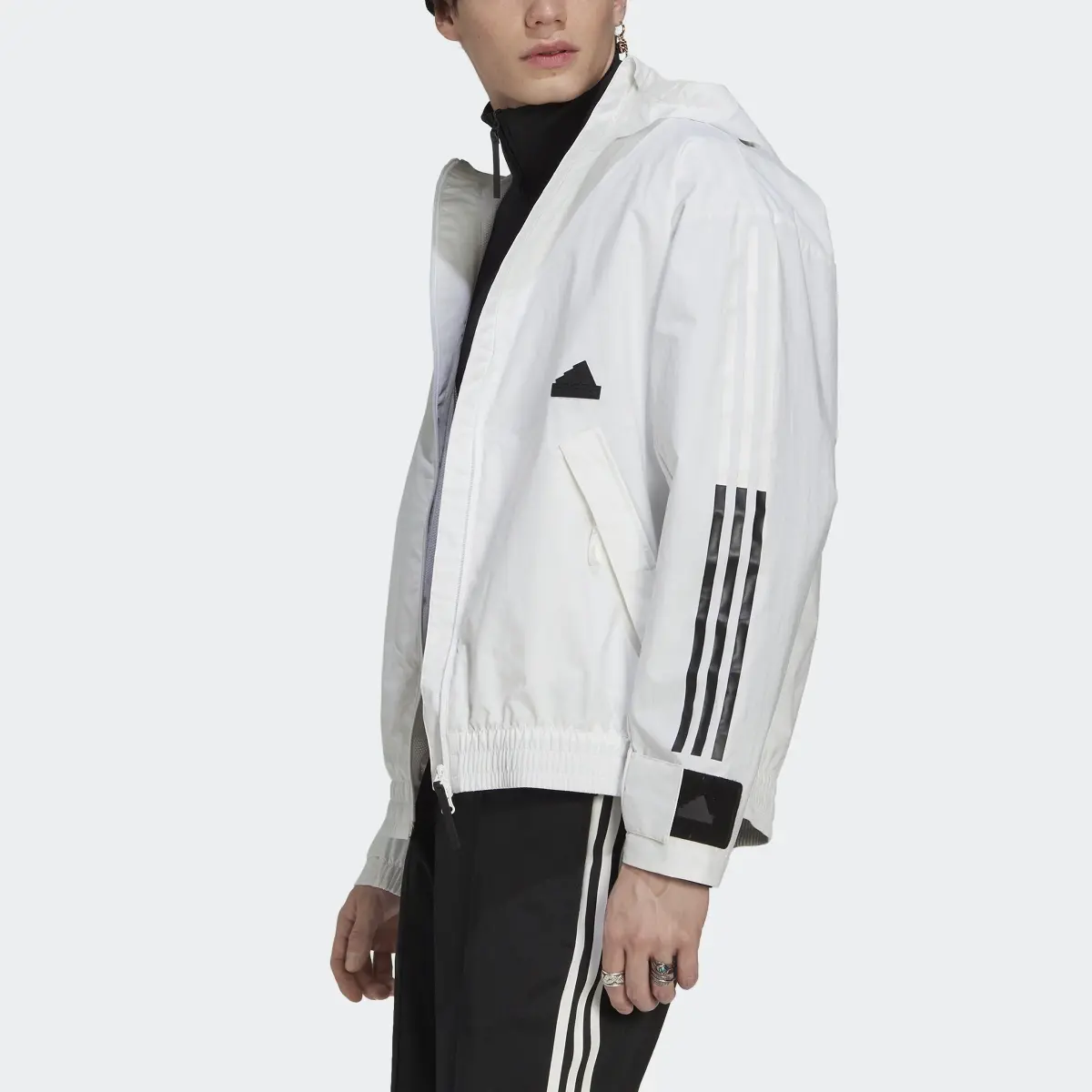 Adidas 3-Stripes Storm Jacket. 1