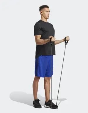 Adidas Train Essentials Piqué 3-Stripes Training Shorts. 3