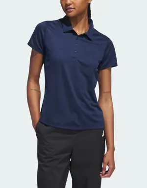 Adidas Solid Performance Short Sleeve Poloshirt