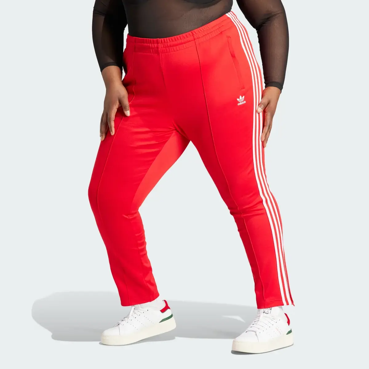 Adidas Spodnie dresowe Adicolor SST (Plus Size). 1