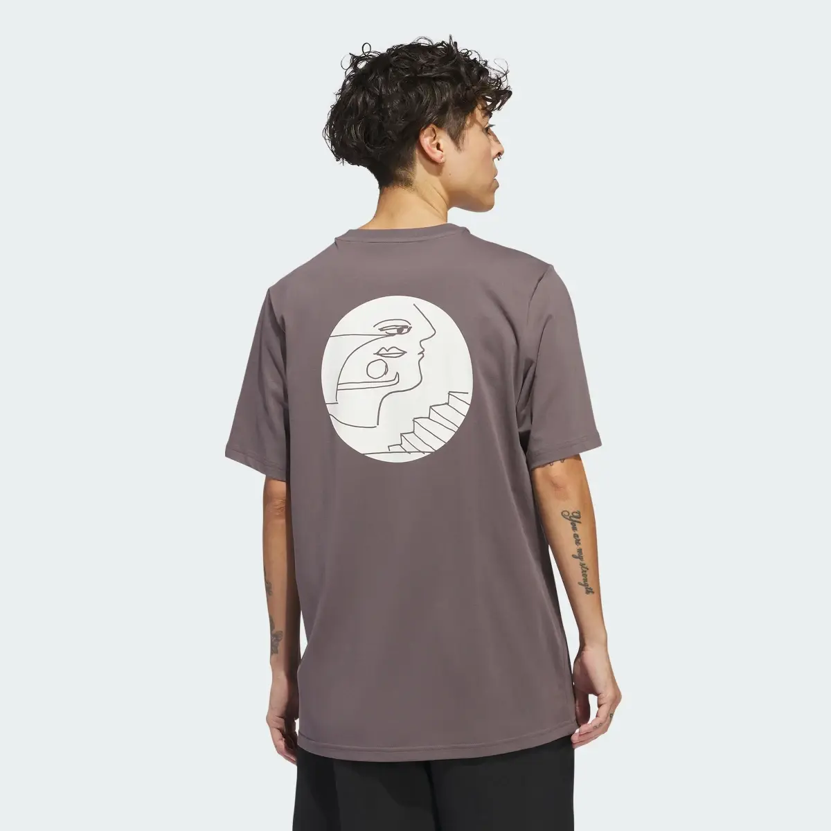 Adidas Shmoofoil Overseer Short Sleeve Tee. 3