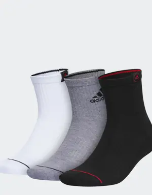 Adidas Cushioned Sport High Quarter Socks 3 Pairs