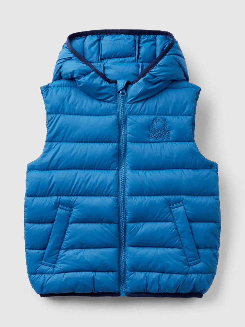 Benetton padded jacket with hood. 1