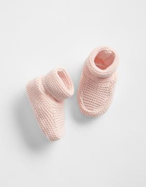 Baby Brannan Booties pink