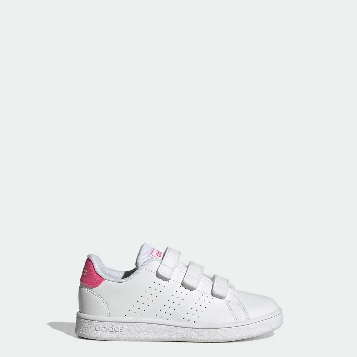 Adidas Advantage Lifestyle Court Hook-and-Loop Shoes. 1