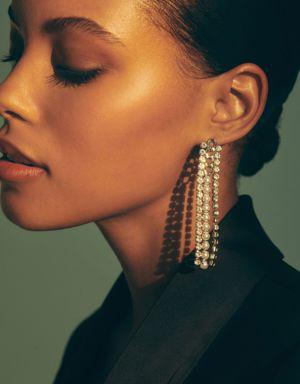 Pearl & Gem Statement Earrings