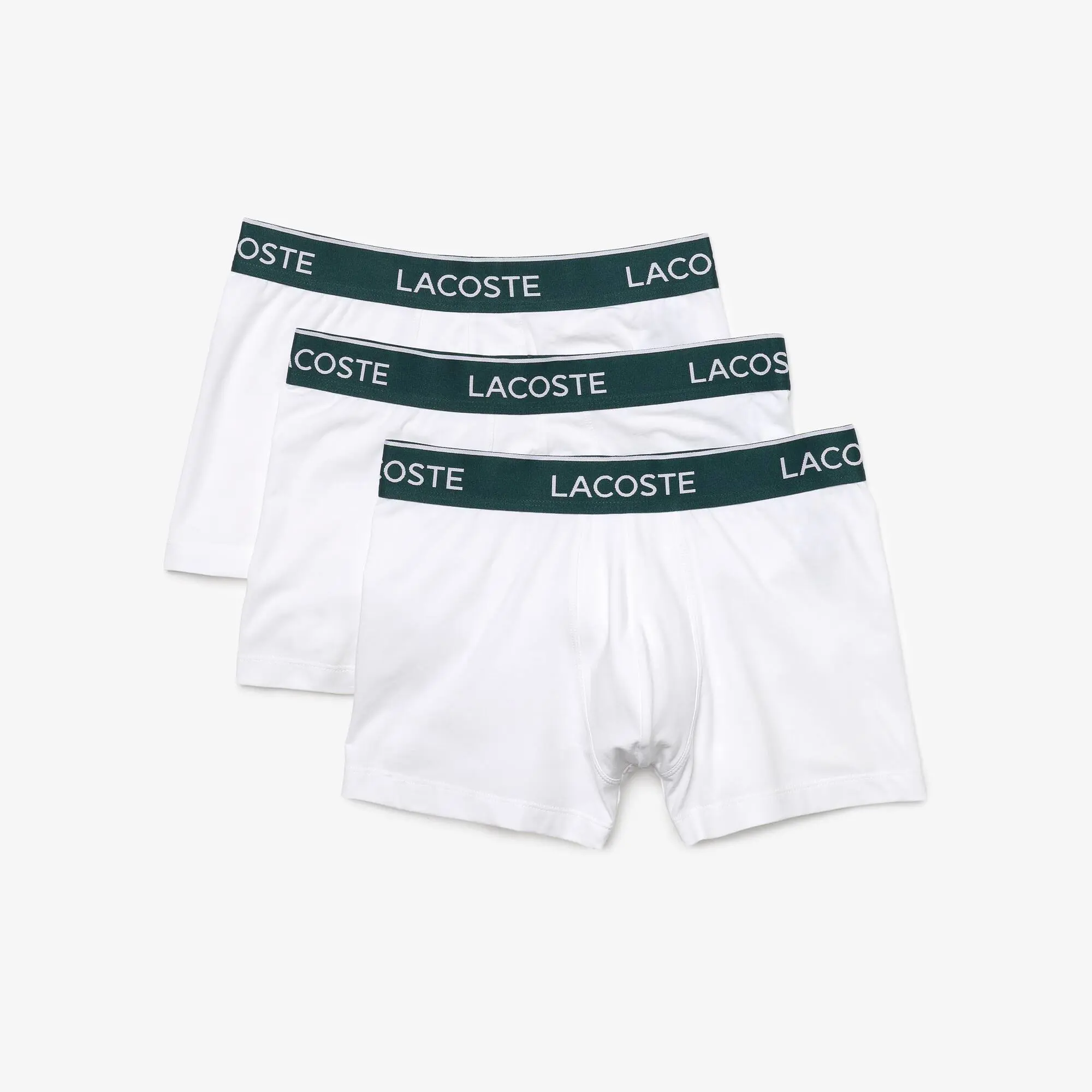 Lacoste Pack Of 3 Casual Black Trunks. 2