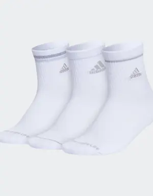 Cushioned Sport High-Quarter Socks 3-Pack