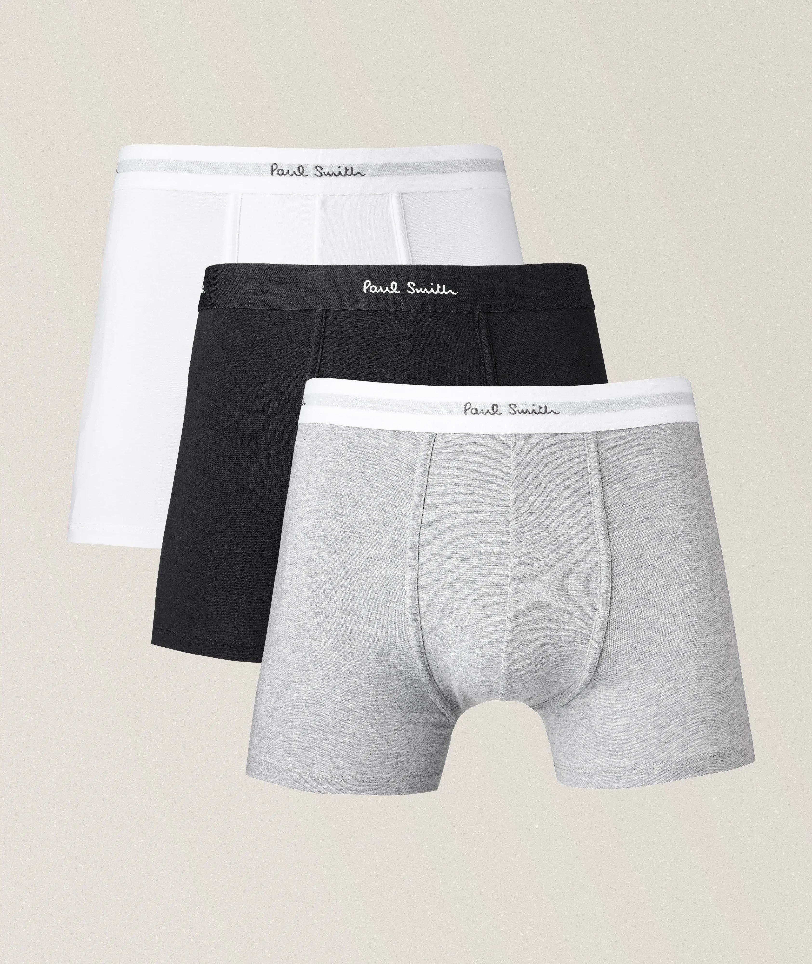 Harry Rosen 3 Pack Stretch-Cotton Long Trunks. 1