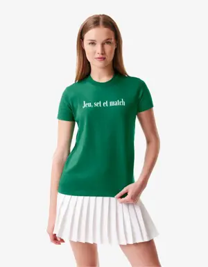 Lacoste Women's Lacoste x Bandier Jersey T-Shirt