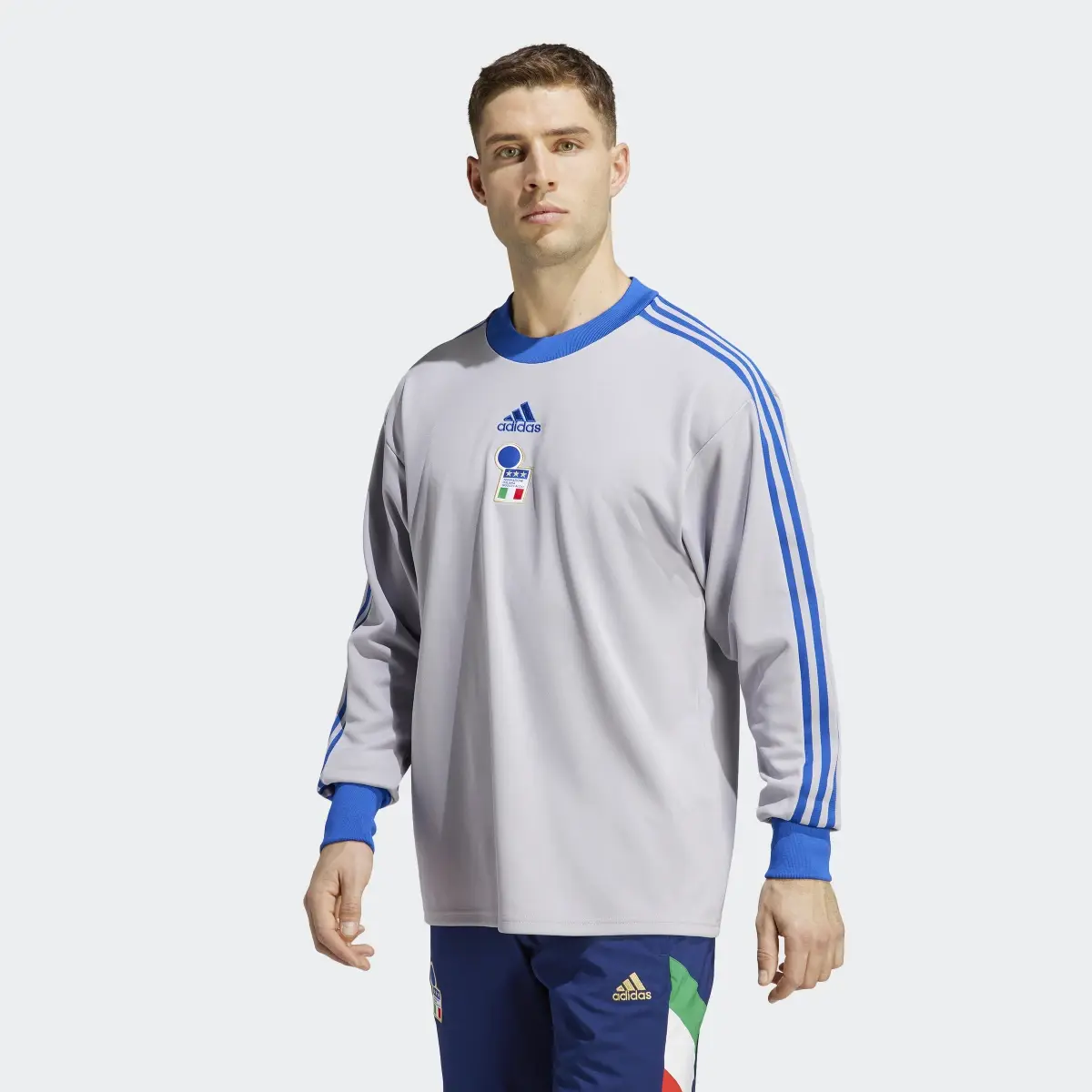 Adidas Italy Icon Goalkeeper Jersey. 2