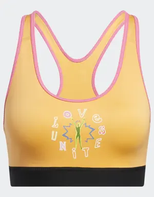 Top Deportivo Believe This 2.0 adidas Love Unites Estampado Soporte Medio