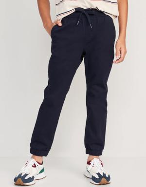 Old Navy Built-In Flex Twill Jogger Pants for Boys blue