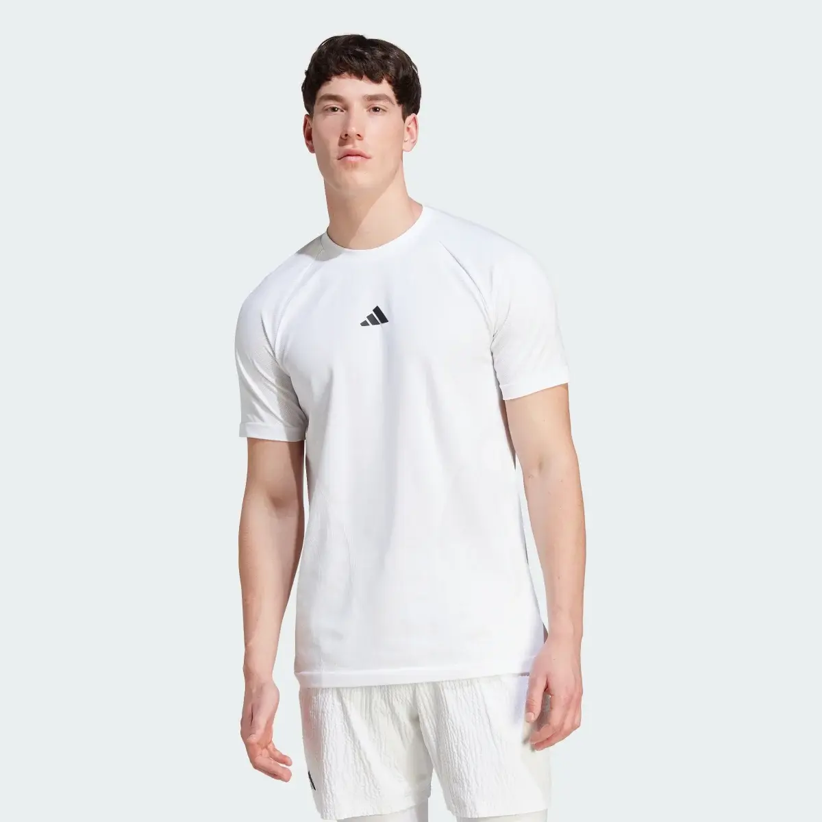 Adidas AEROREADY Pro Seamless Tennis T-Shirt. 2