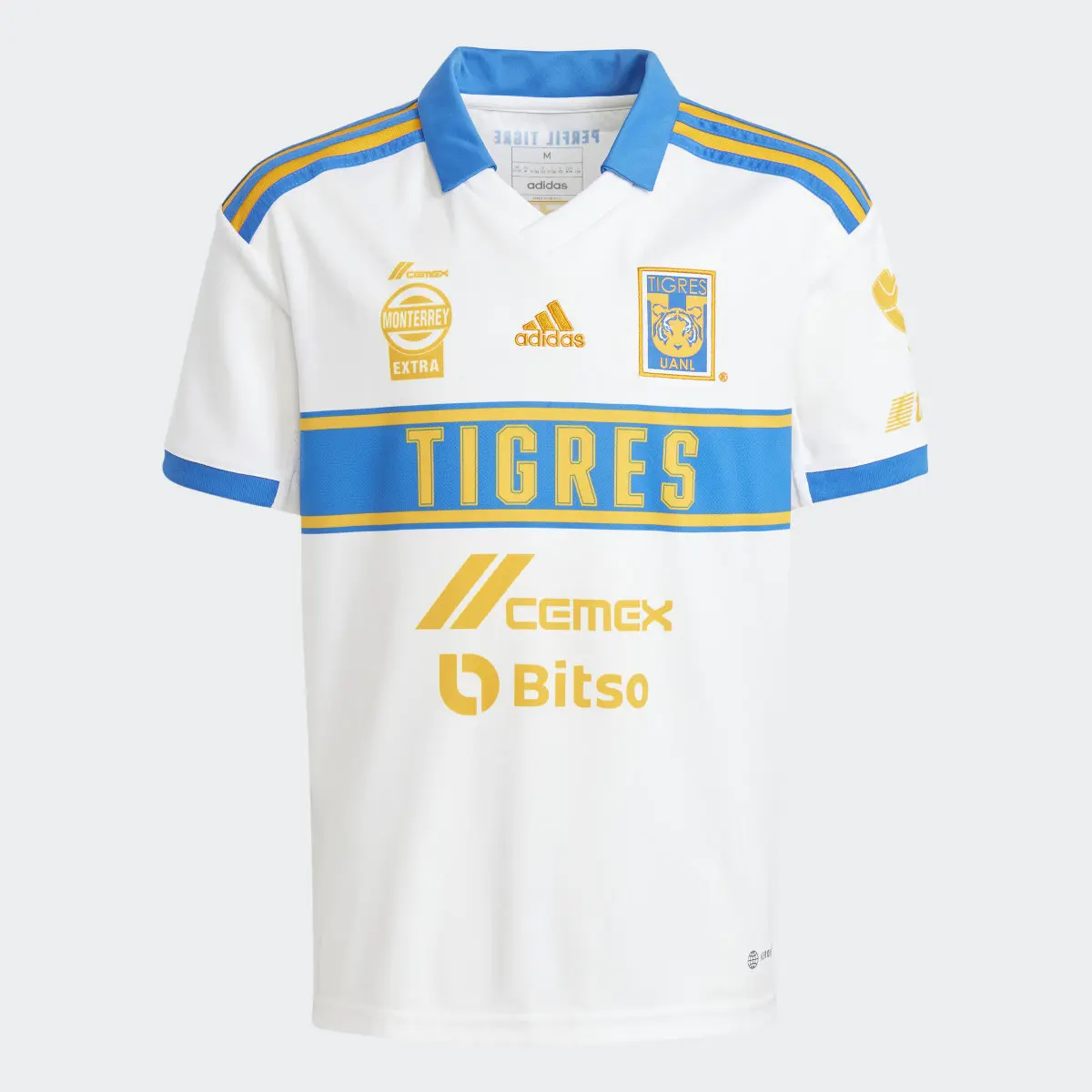 Adidas Tercer Jersey Niño Tigres UANL 23/24. 1