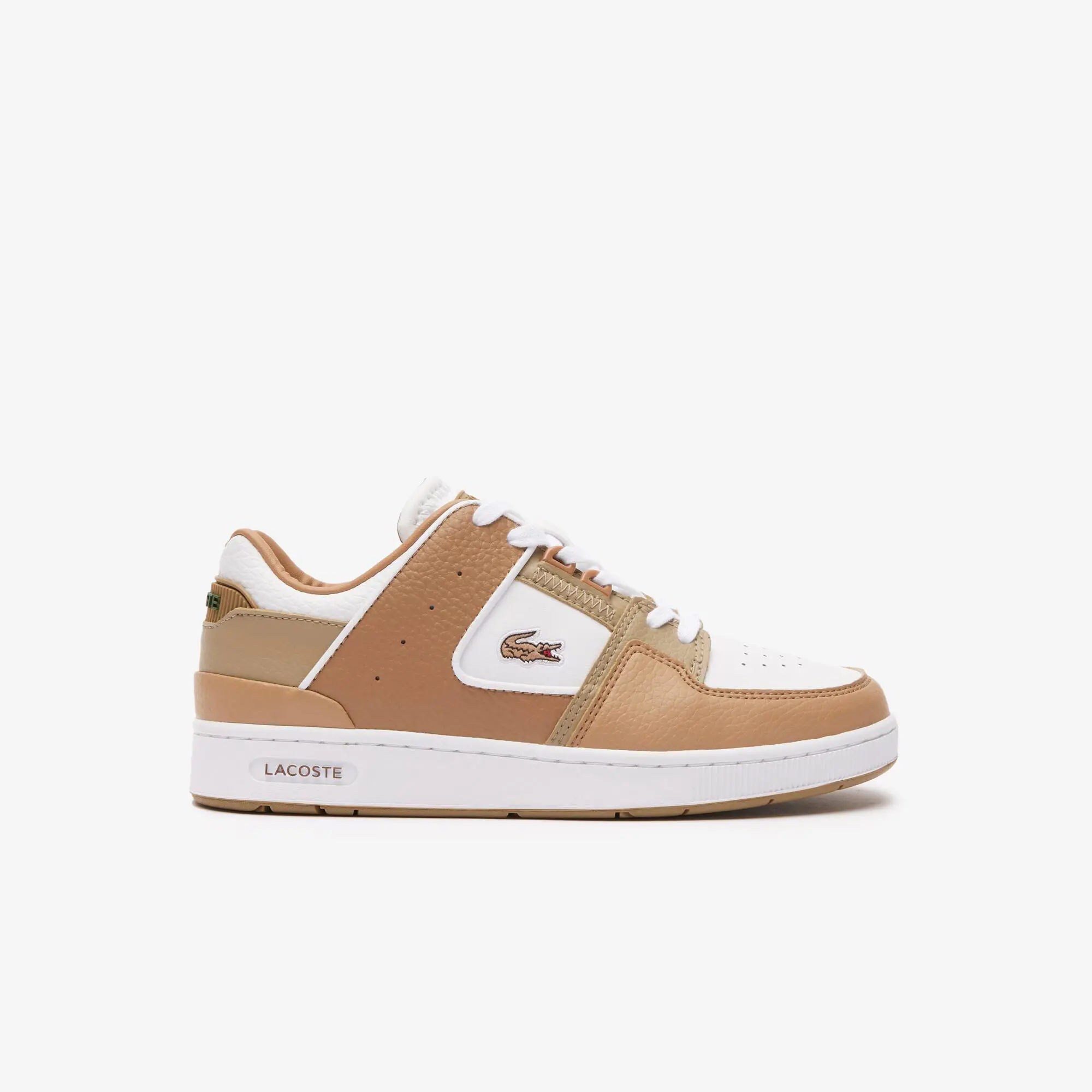 Lacoste Women's Court Cage Leather and Synthetic Trainers. 1
