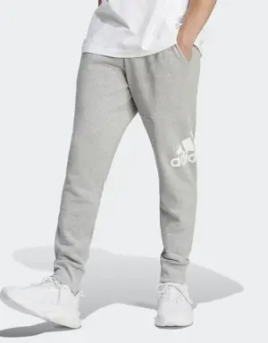 Adidas Pantaloni Essentials French Terry Tapered Cuff Logo