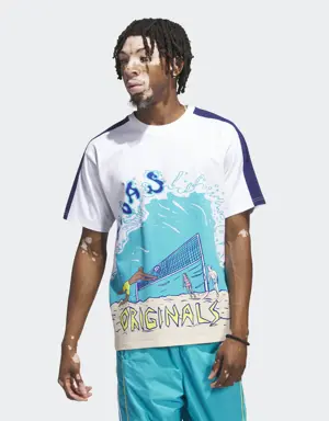 Beach Sports Art Tee