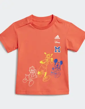 Adidas x Disney Mickey Mouse Tee and Shorts Set. 3 Adidas x Disney Mickey Mouse Tee and Shorts Set. 3
