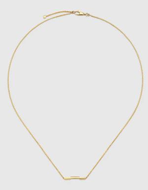 Link to Love necklace with 'Gucci' bar
