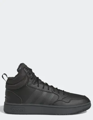 Adidas Hoops 3.0 Mid Lifestyle Basketball Classic Fur Lining Winterized Schuh