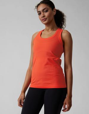 Athleta Momentum Seamless Tank orange