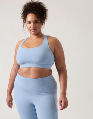 Athleta Ultimate Ease Bra D&#45DD blue