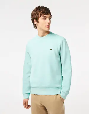 Herren LACOSTE Jogger-Sweatshirt aus aufgerauter Baumwolle