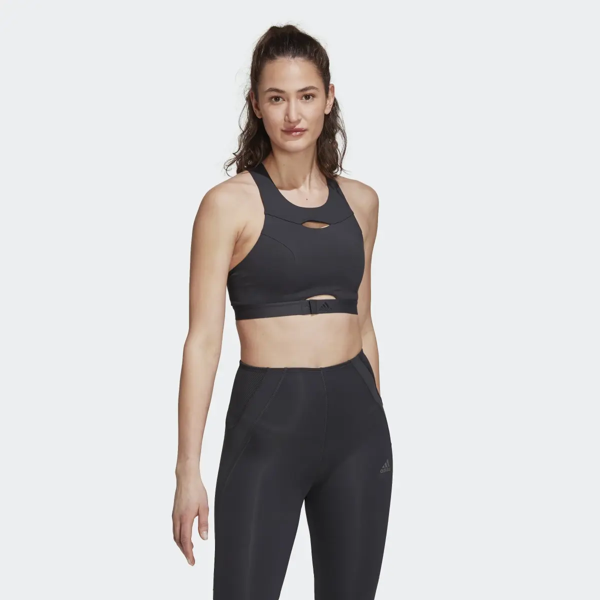 Adidas Powerimpact Luxe Training Medium-Support Bra. 2