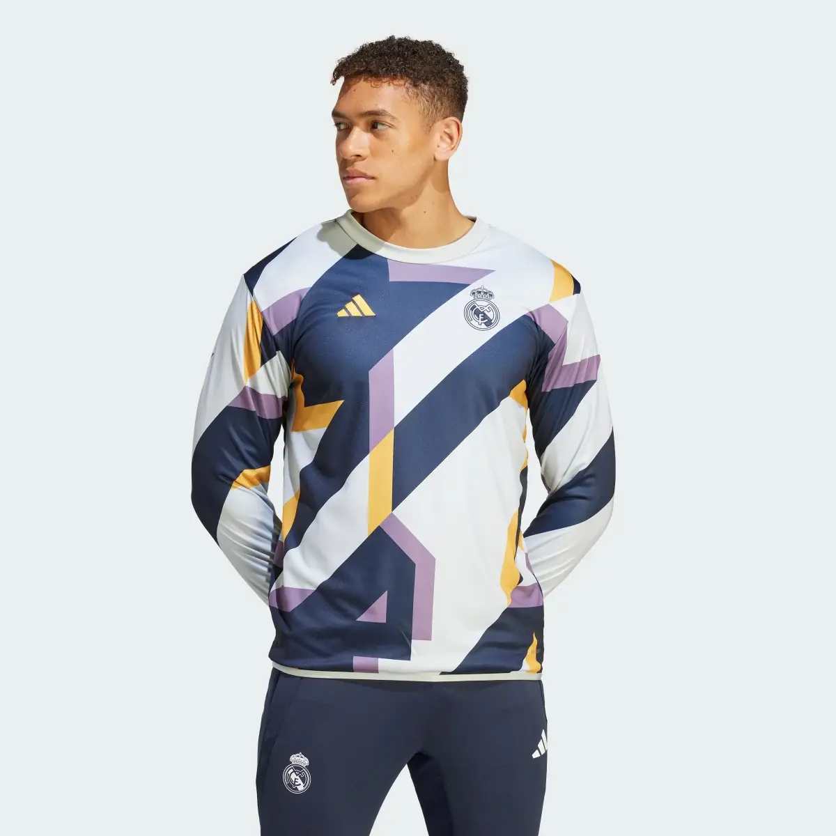 Adidas Real Madrid Pre-Match Warm Top. 2