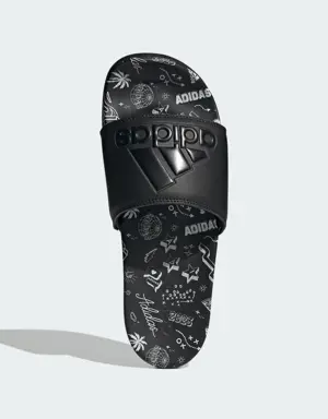 Adidas adilette Comfort Sandals. 3