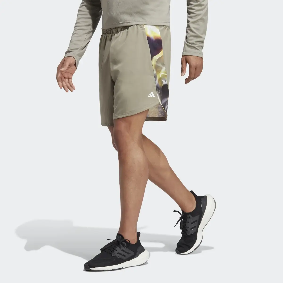 Adidas Designed for Movement HIIT Training Shorts. 1