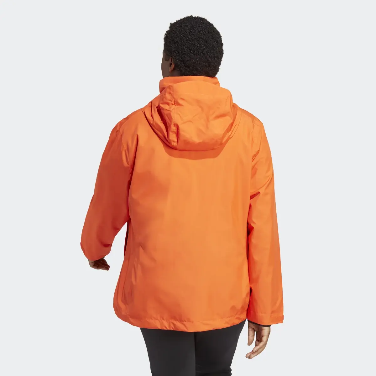 Adidas Terrex Multi RAIN.RDY 2-Layer Rain Jacket (Plus Size). 3