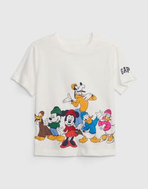 babyGap &#124 Disney Organic Cotton Mickey Mouse Graphic T-Shirt white