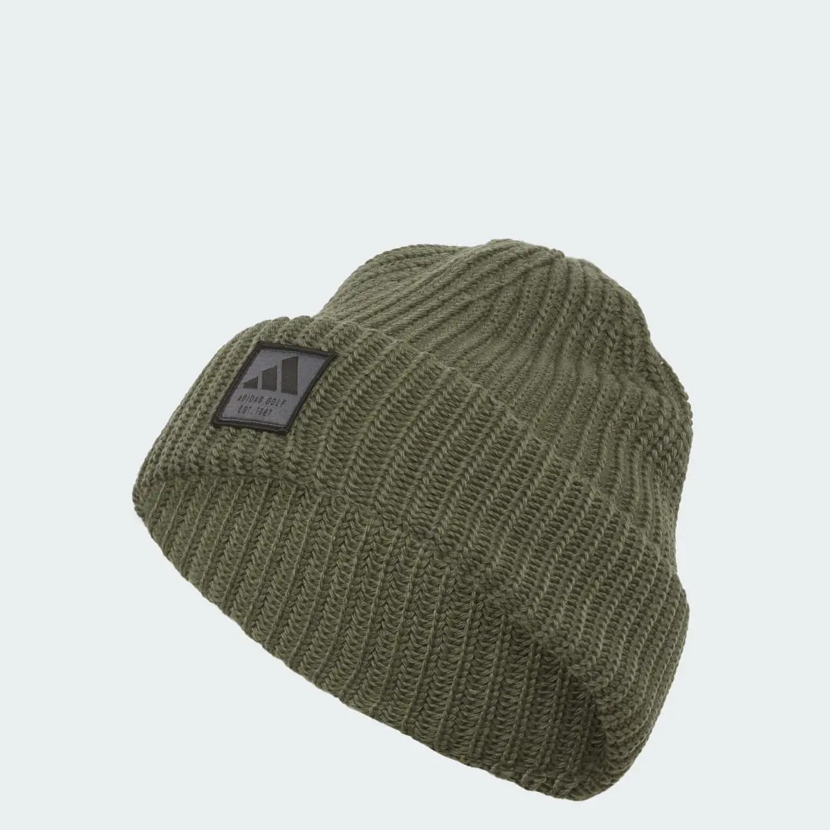 Adidas Double Cuff Chunky Golf Beanie. 1