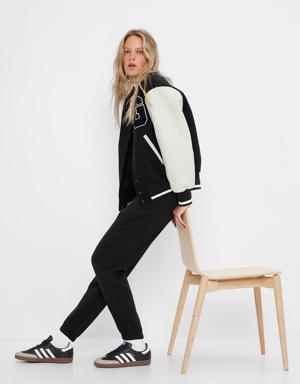 Gap High Rise Vintage Soft Joggers black