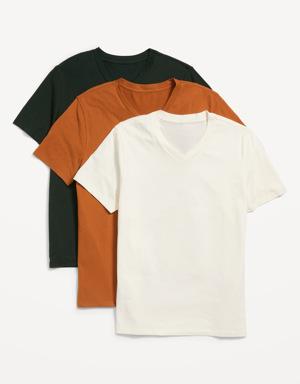 Old Navy Soft-Washed V-Neck T-Shirt 3-Pack for Men multi