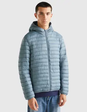 padded jacket with recycled wadding