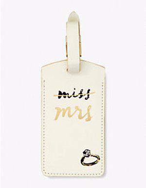 Miss To Mrs Luggage Tag