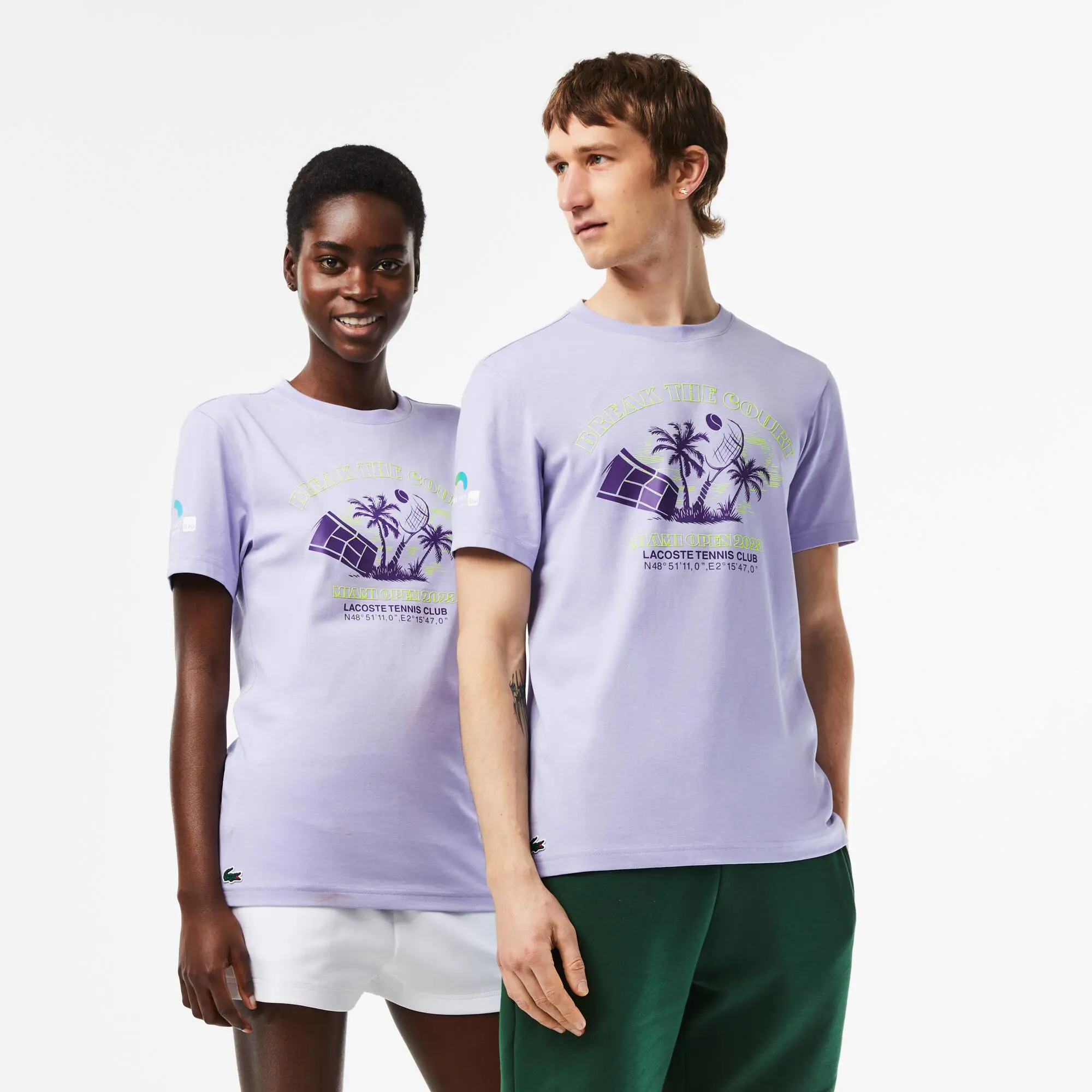 Lacoste Unisex SPORT Miami Open Edition T-Shirt. 1 Lacoste Unisex SPORT Miami Open Edition T-Shirt. 1