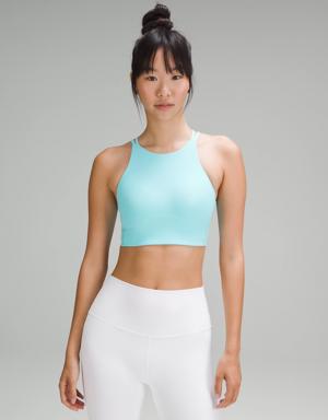 Like a Cloud High-Neck Longline Ribbed Bra *Light Support, B/C Cup
