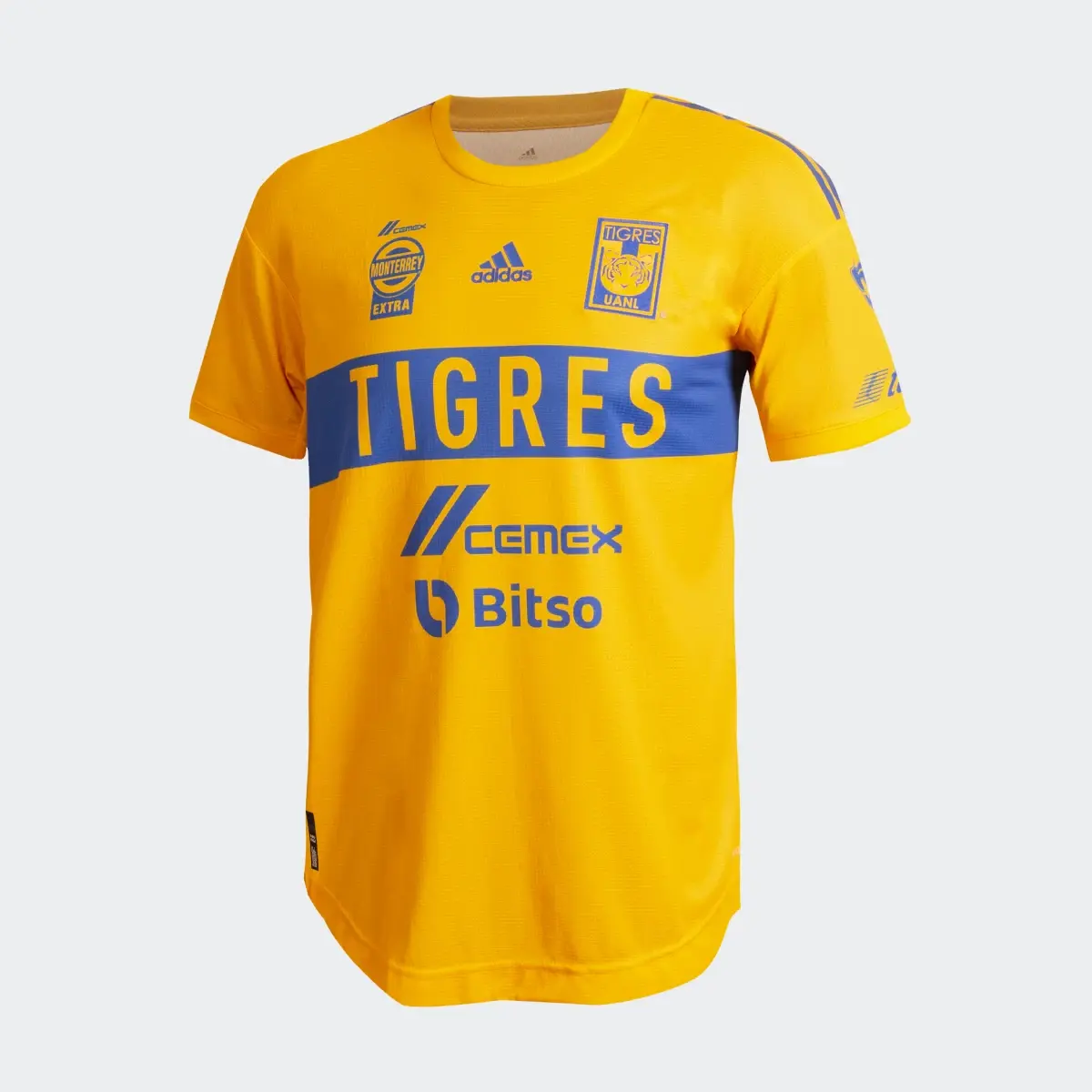 Adidas Jersey Oficial Uniforme de Local Tigres UANL 22/23. 1