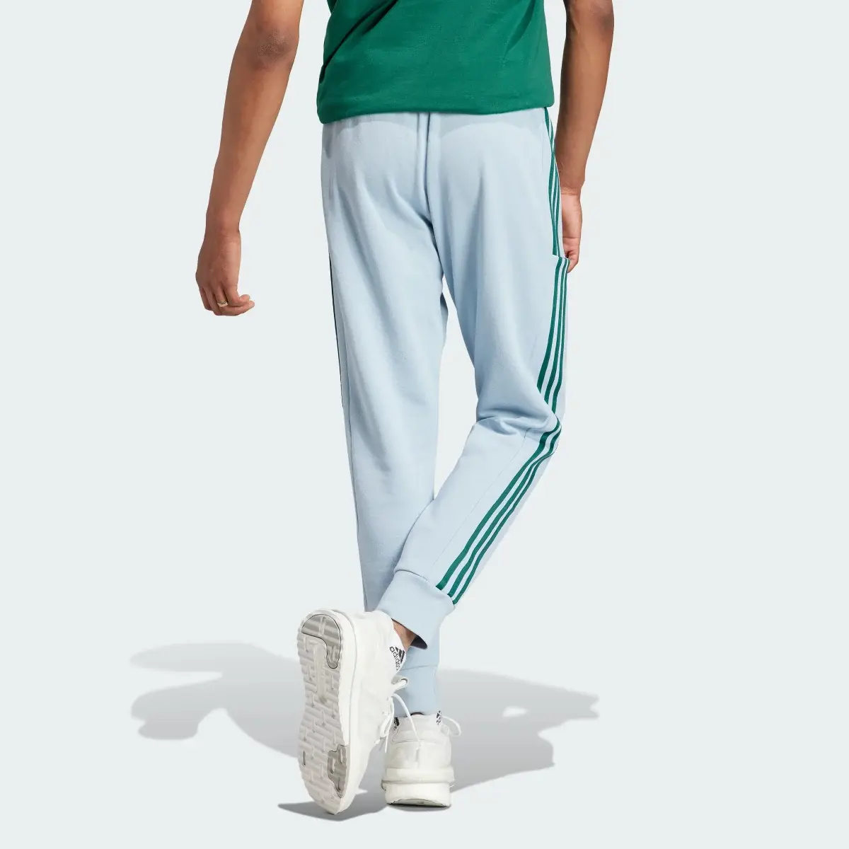 Adidas Essentials French Terry Tapered Cuff 3-Stripes Eşofman Altı. 2