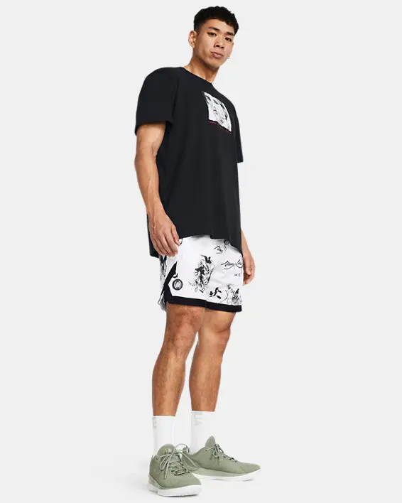 Under Armour Men's Curry x Bruce Lee Shorts. 3