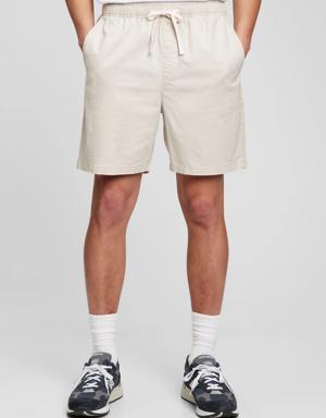 7" Easy Shorts With E-Waist beige