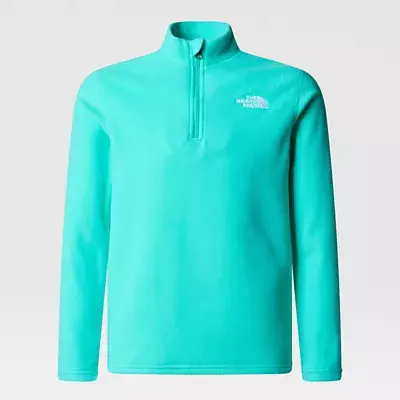 The North Face Teens&#39; Glacier 1/4 Zip Fleece. 1