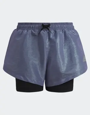 Dance Loose Fit Two-In-One Shorts